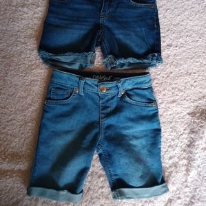 Cat & Jack Jean Short Bundle XS(4-5)